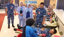Sambut Hari Bakti ke-79 TNI AU, Lanud gelar donor darah, Dok - Foto )