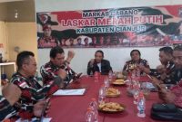 Laskar Merah Putih (LMP) Kabupaten Cianjur dan Kabupaten Bandung Barat (KBB) menggelar Rapat Koordinasi ( Dok - Foto )