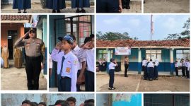 Kapolsek Cikalongwetan Tanamkan Nilai Disiplin dan Karakter melalui Program Police Goes to School di SMP PGRI 168 Cikalongwetan, ( Dok - Foto )