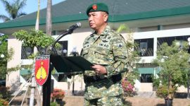 Kaajendam IV/Diponegoro Kolonel Caj Tria Wahyudi bertindak sebagai Inspektur Upacara (Irup),( Dok - Foto )