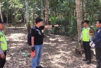 Pengecekan TKP oleh anggota, ( Dok - Foto )