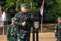 Pejabat Utama Kodam IV/Diponegoro, di antaranya Irdam IV/Diponegoro Brigjen TNI Denny Marantika, M.Han.,( Dok - Foto )