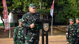 Pejabat Utama Kodam IV/Diponegoro, di antaranya Irdam IV/Diponegoro Brigjen TNI Denny Marantika, M.Han.,( Dok - Foto )