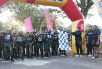 Prajurit saat start ( Dok - Foto )