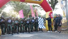 Prajurit saat start ( Dok - Foto )