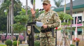 Pangdam IV/Diponegoro Mayjen TNI Achiruddin, S.E., M.Han., di Lapangan Makodam, Jumat (31/7/2026), ( Dok - Foto )