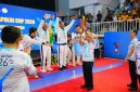 Kapolri Jenderal Polisi Drs. Listyo Sigit Prabowo, M.Si., secara resmi menutup Kejuaraan Bulu Tangkis Kapolri Cup 2026 di GOR Universitas Negeri Jakarta (UNJ), Jakarta, Sabtu (1/8/2026),( Dok - Foto .