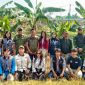 Dansektor 2 Citarum Kol Inf Dwi Kristiyanto bersama Pemdes Bojongemas dan Mahasiswa/ Mahasiswi Universitas Al Gifari Bandung, ( Dok - Foto )