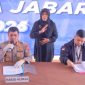 Kabid Humas Polda Jabar Kombes Pol Hendra Rochmawan S.I.K., M.H menegaskan komitmen pihak kepolisian dalam menindak tegas segala bentuk provokasi digital yang berpotensi memecah belah dan mengganggu stabilitas keamanan,( Dok - Foto )