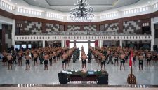 Sidang Penerimaan Calon Bintara Prajurit Karier (Caba PK) TNI AD Reguler Pria Gelombang III TA. 2026 di Balai Diponegoro, Minggu (9/8/2026), ( Dok - Foto )