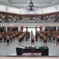 Sidang Penerimaan Calon Bintara Prajurit Karier (Caba PK) TNI AD Reguler Pria Gelombang III TA. 2026 di Balai Diponegoro, Minggu (9/8/2026), ( Dok - Foto )
