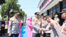 Kepala Kepolisian Daerah (Kapolda) Jawa Barat Irjen Pol Pipit Rismanto kunjungan kerja ke Polres Kuningan,( Dok - Foto )