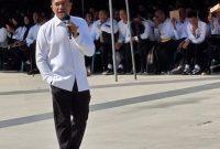Dirreskrimsus Polda Gorontalo Dr. Maruly Pardede, S.H., S.I.K., M.H saat menjadi narasumber,( Dok - Foto )