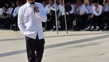 Dirreskrimsus Polda Gorontalo Dr. Maruly Pardede, S.H., S.I.K., M.H saat menjadi narasumber,( Dok - Foto )