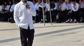 Dirreskrimsus Polda Gorontalo Dr. Maruly Pardede, S.H., S.I.K., M.H saat menjadi narasumber,( Dok - Foto )