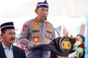 Kapolri Jenderal Listyo Sigit Prabowo melaporkan perkembangan pembangunan dan revitalisasi jembatan Merah Putih Presisi terhadap Presiden Prabowo Subianto. Sebanyak 874 jembatan sudah dibangun dan direnovasi di puluhan wilayah Polda,( Dok - Foto )
