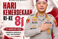 Kapolresta Bandung Kombes Pol. Aldi Subartono, S.H., S.I.K., M.H., CPHR.,( Dok - Foto )