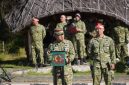 Danrem 062/Tn Kolonel Inf Dadi Sutandi, S.E., M.M., memimpin kegiatan Kirab Bendera Merah Putih sepanjang 1 kilometer serta 1000 Bendera di kawasan Gunung Papandayan, Ds. Karamat Wangi, Kec. Cisurupan, Kab. Garut, Selasa (18/08/2026),( Dok - Foto )