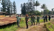 Komandan Satgas Citarum Harum 2026, Kol Inf Yanto Kusno Hendarto, SH, dalam pengecekan terhadap Instalasi limbah industri, ( Dok - Foto )