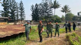 Komandan Satgas Citarum Harum 2026, Kol Inf Yanto Kusno Hendarto, SH, dalam pengecekan terhadap Instalasi limbah industri, ( Dok - Foto )