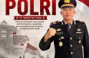 Kapolsek Ciwidey AKP Joko Prihatin menyampaikan pesan dalam peringatan Hari Juang Polri 2026, dengan latar belakang pasukan dan bendera merah putih.
