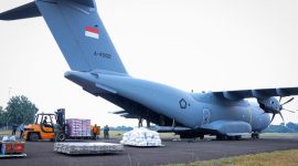 Memasuki hari ketujuh pascagempa yang melanda sejumlah wilayah di Nusa Tenggara Timur (NTT), TNI Angkatan Udara (TNI AU) melalui Lanud Halim Perdanakusuma terus bersinergi dengan Badan Nasional Penanggulangan Bencana (BNPB) dalam mendukung penanganan bencana dan percepatan distribusi bantuan kemanusiaan kepada masyarakat terdampak.Jumat (21/8/2026),( Dok - Foto )