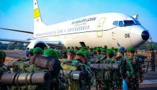 Lanud Halim Perdanakusuma kembali menunjukkan dukungannya terhadap upaya penanggulangan kebakaran hutan dan lahan (karhutla) dengan mendukung proses mobilisasi pasukan TNI menuju wilayah Kalimantan, Senin (24/8/2026), ( Dok - Foto )