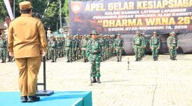 Kodam IV/Diponegoro memperkuat kesiapsiagaan menghadapi ancaman Kebakaran Hutan dan Lahan (Karhutla) di wilayah Jawa Tengah dan Daerah Istimewa Yogyakarta (DIY),( Dok - Foto )