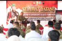 Pangdam IV/Diponegoro Mayjen TNI Achiruddin, S.E., M.Han., meresmikan pengoperasian jembatan yang menghubungkan Desa Tanjungrejo dengan Desa Klaling tersebut. Peresmian ditandai dengan penandatanganan prasasti dan disaksikan Bupati Kudus Dr. Ars. Sam’ani Intakoris, S.T., M.T., jajaran Forkopimda, pejabat Kodam IV/Diponegoro, serta masyarakat,( Dok - Foto )