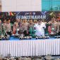 Sebanyak 15.112 miras hasil penyitaan selama sebulan di musnahkan Polres Cimahi, ( Dok - Foto )