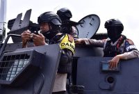 Apel latihan tersebut diikuti sebanyak 1.259 personel gabungan,( Dok - Foto )