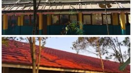 SD Negeri Barusawah yang berlokasi di Kp Warnajati desa Warnajati Kecamatan Cibadak Kabupaten Sukabumi,( Dok - Foto )