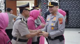 Kepolisian Daerah Jawa Barat melaksanakan serah terima jabatan (sertijab) sejumlah pejabat utama dan pimpinan satuan kewilayahan pada Senin, 28 September 2026,( Dok - Foto )
