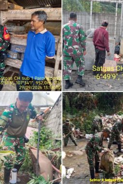 Satgas Citarum Harum Sektor 8 Perkuat Patroli Sungai dan Pengelolaan Limbah di Wilayah Parongpong-Lembang-Ciater