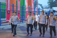 Pengamanan super ketat terus dimatangkan dengan bergulirnya FIFA ASEAN Cup 2026 di wilayah Jawa Barat. Polri tidak main-main, dua jenderal bintang dua Mabes Polri ditugaskan untuk mengawasi langsung pengendalian Operasi "Garuda Bakti-2026" di Stadion Si Jalak Harupat,( Dok - Foto )
