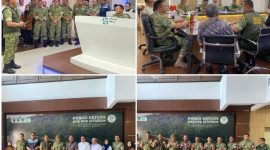 Dansektor 8 Satgas Citarum Harum, Kolonel Inf Masrief, turut menghadiri kunjungan kerja Pangdam III/Siliwangi Mayjen TNI Kosasih, S.E., M.M., ke Posko Satuan Tugas Citarum Harum, PPK DAS Citarum, Jalan Ir. H. Juanda Nomor 358, Dago, Kota Bandung, Jumat (2/10/2026),( Dok - Foto )