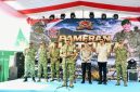 Komandan Pusat Kesenjataan Infanteri (Danpussenif) Letjen TNI Iwan Setiawan, S.E., M.M., membuka Pameran Alutsista TNI Angkatan Darat yang digelar di Jalan Jenderal Sudirman, Soreang, Kabupaten Bandung, Sabtu (3/10/2026),( Dok - Foto )