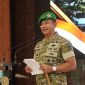 Komandan Pusat Kesenjataan Infanteri (Danpussenif) Letjen TNI Iwan Setiawan, S.E., M.M., memimpin acara Laporan Korps Kenaikan Pangkat Perwira, PNS Golongan III, serta Bintara dan Tamtama periode 1 Oktober 2026, bertempat di Graha Yuddhawastu Pramuka Pussenif, Bandung, Selasa (6/10/2026),( Dok - Foto )