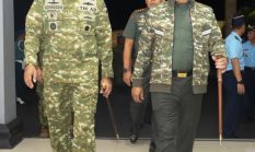 Pangdam IV/Diponegoro Sambut Panglima TNI di Yogyakarta