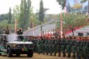 Pangdam IV/Diponegoro Mayjen TNI Achiruddin, S.E., M.Han., memimpin Upacara Peringatan HUT ke-76 Kodam IV/Diponegoro di Lapangan Parade, Kompleks Makodam, Jumat (9/10/2026),( Dok - Foto )