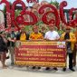 Jajaran Pengurus DPW PWDPI Provinsi Bali menyambut hangat kedatangan Ketua Dewan Pembina DPP PWDPI, Irjen. Pol. (Purn.) Dr. H. Ike Edwin, S.H., M.H., M.M. di sela berlangsungnya Festival Budaya Kerajaan Klungkung 2026, ( Dok - Foto )