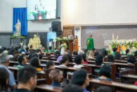 Kapolda Jawa Tengah Irjen Pol. Roy Hardi Siahaan melaksanakan Safari Kamtibmas di Gereja Santo Athanasius Agung, Kota Semarang, Sabtu (10/10/2026),( Dok - Foto )