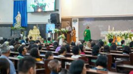 Kapolda Jawa Tengah Irjen Pol. Roy Hardi Siahaan melaksanakan Safari Kamtibmas di Gereja Santo Athanasius Agung, Kota Semarang, Sabtu (10/10/2026),( Dok - Foto )