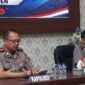 Kapolres Kebumen AKBP Rachmad C. Yusuf menyambut kedatangan para Pasis bersama pejabat utama (PJU) Polres Kebumen di Gedung Tribrata Mapolres Kebumen, Rabu, 21 Oktober 2026,( Dok - Foto )