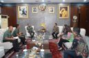 Pangdam IV/Diponegoro Mayjen TNI Sudaryanto, S.E., M.Han., menerima audiensi Regional Chief Executive Officer (CEO) BNI, Mesah Roni Ginting, beserta tim di ruang kerja Pangdam IV/Diponegoro, Rabu (21/10/2026),( Dok - Foto )