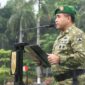 Kasdam IV/Diponegoro Brigjen TNI M. Andhy Kusuma, S.Sos., M.M., M.Han., CFrA., memimpin upacara peringatan Hari Sumpah Pemuda ke-98 Tahun 2026 di Lapangan Makodam IV/Diponegoro, Rabu (28/10/2026),( Dok - Foto )