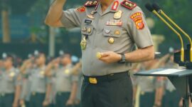 Kapolda Jawa Barat, Inspektur Jenderal Polisi Hengki memimpin upacara peringatan Hari Sumpah Pemuda ke-98 Tahun 2026 di Bandung, Rabu (28/10/2026),( Dok - Foto )