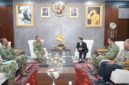 Pangdam IV/Diponegoro Mayjen TNI Sudaryanto, S.E., M.Han., menerima audiensi dan paparan khusus dari Pelaksana Tugas (Plt.) Bupati Cilacap Ammy Amalia Fatma Surya, S.H., M.Kn., di Ruang Kerja Pangdam, Makodam IV/Diponegoro, Sabtu (31/10/2026),( Dok - Foto )