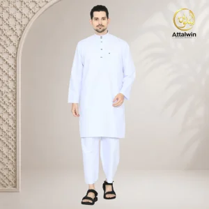 Attalwin Gamis Pria Kurta Nyaman Adem Stylish