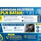 Kepala Dinas Komunikasi dan Informatika Kota Batam, Rudi Panjaitan, menjelaskan bahwa pemadaman ini menjadi perhatian serius pemerintah daerah, mengingat sebagian besar layanan masyarakat saat ini sangat bergantung pada pasokan listrik dan sistem digital. (Dok-Foto)
